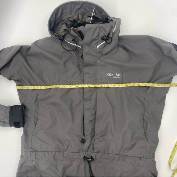 Kokatat Gray Gore-Tex shell layer jacket size S - Picture 9 of 16